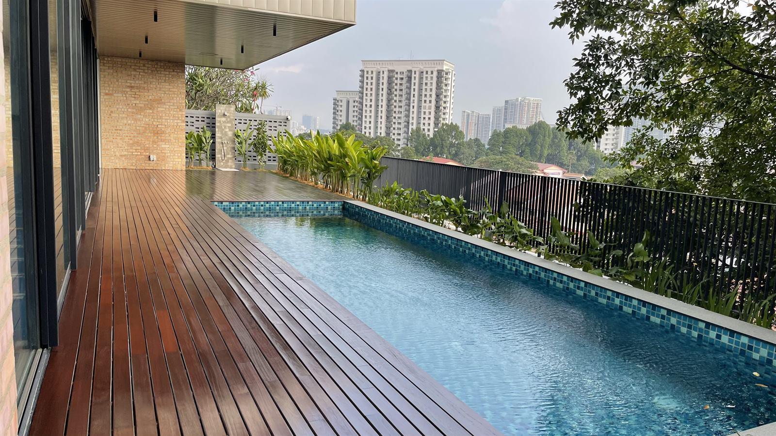 Rooftop / Pool Greenery