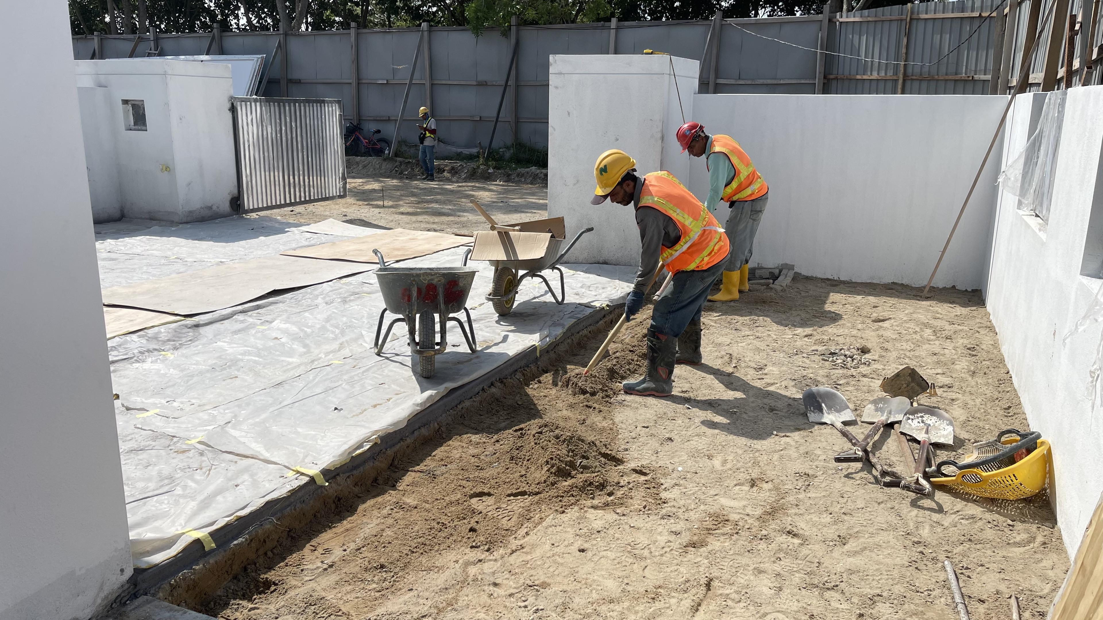 Residential Project Lawn Installation — Before installation — Pulau Indah